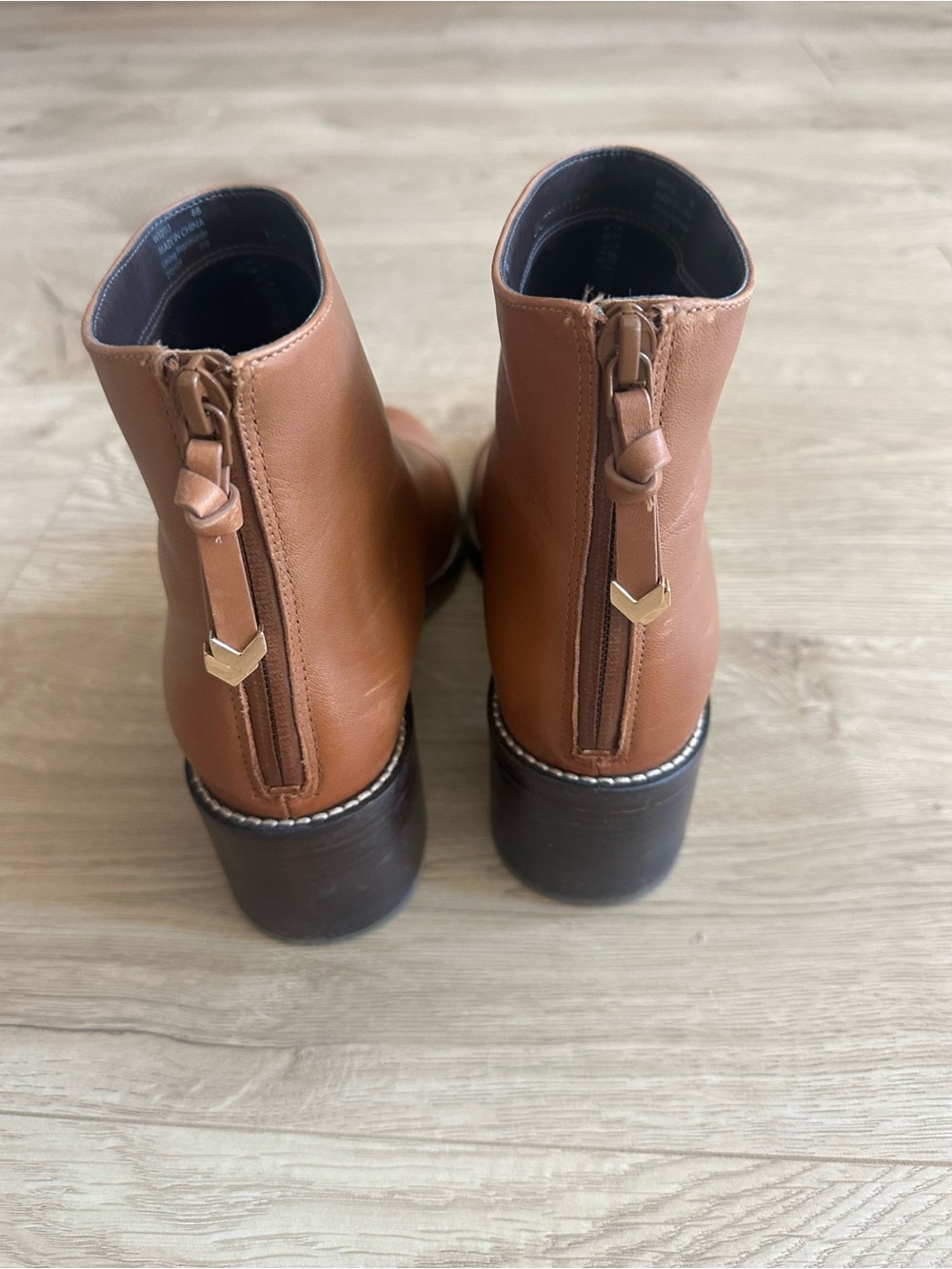 Cole Haan Leather Ankle Boots - Picture 3 of 5